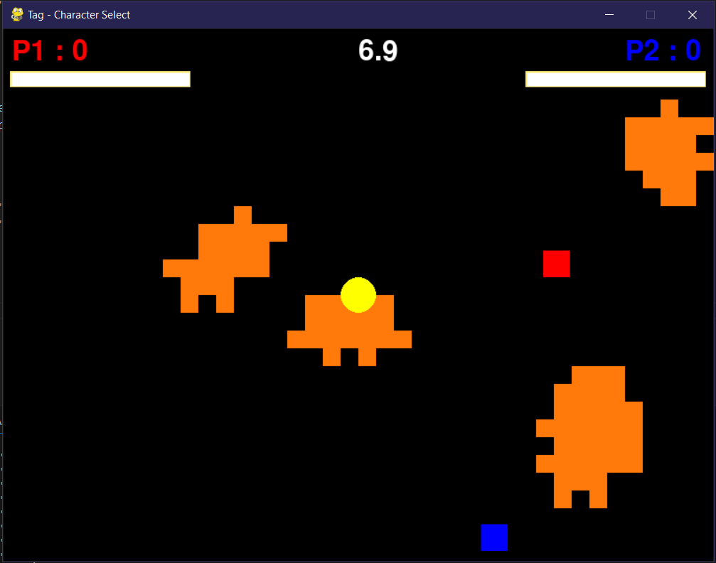 Gameplay of HOT TAG, showcasing the intense chase and strategy elements.