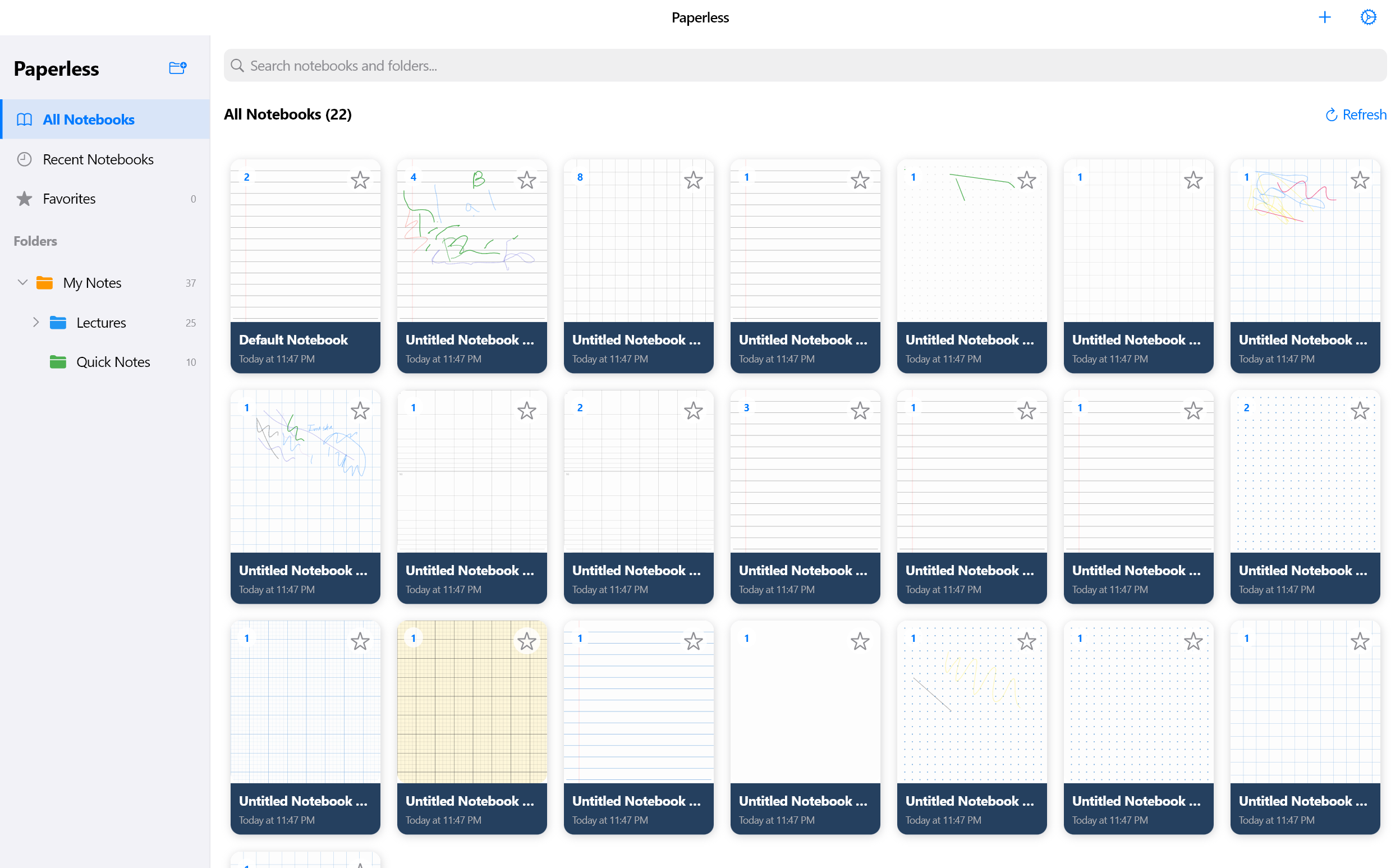 Folders and Subfolders